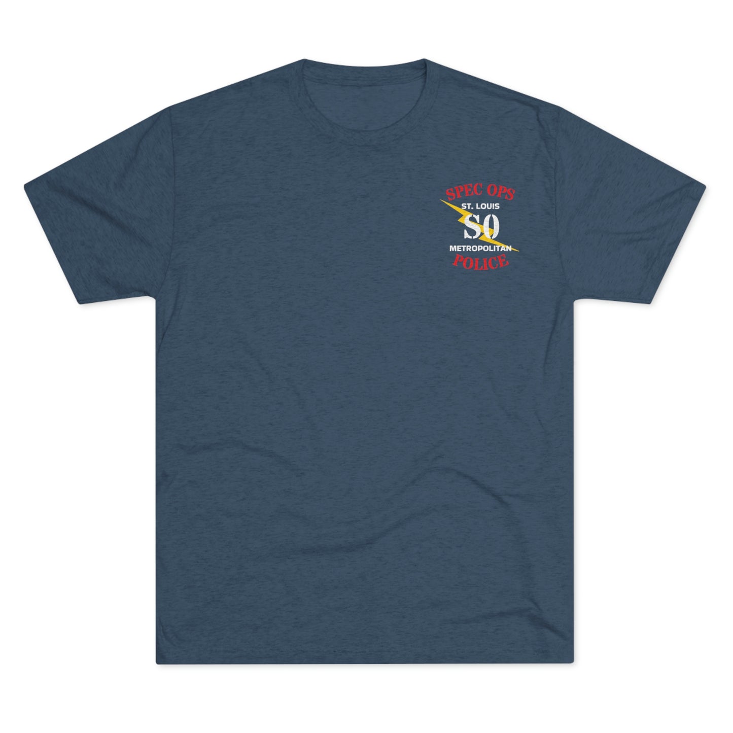 SLMPD Special Ops Dark Tri-Blend Crew Tee