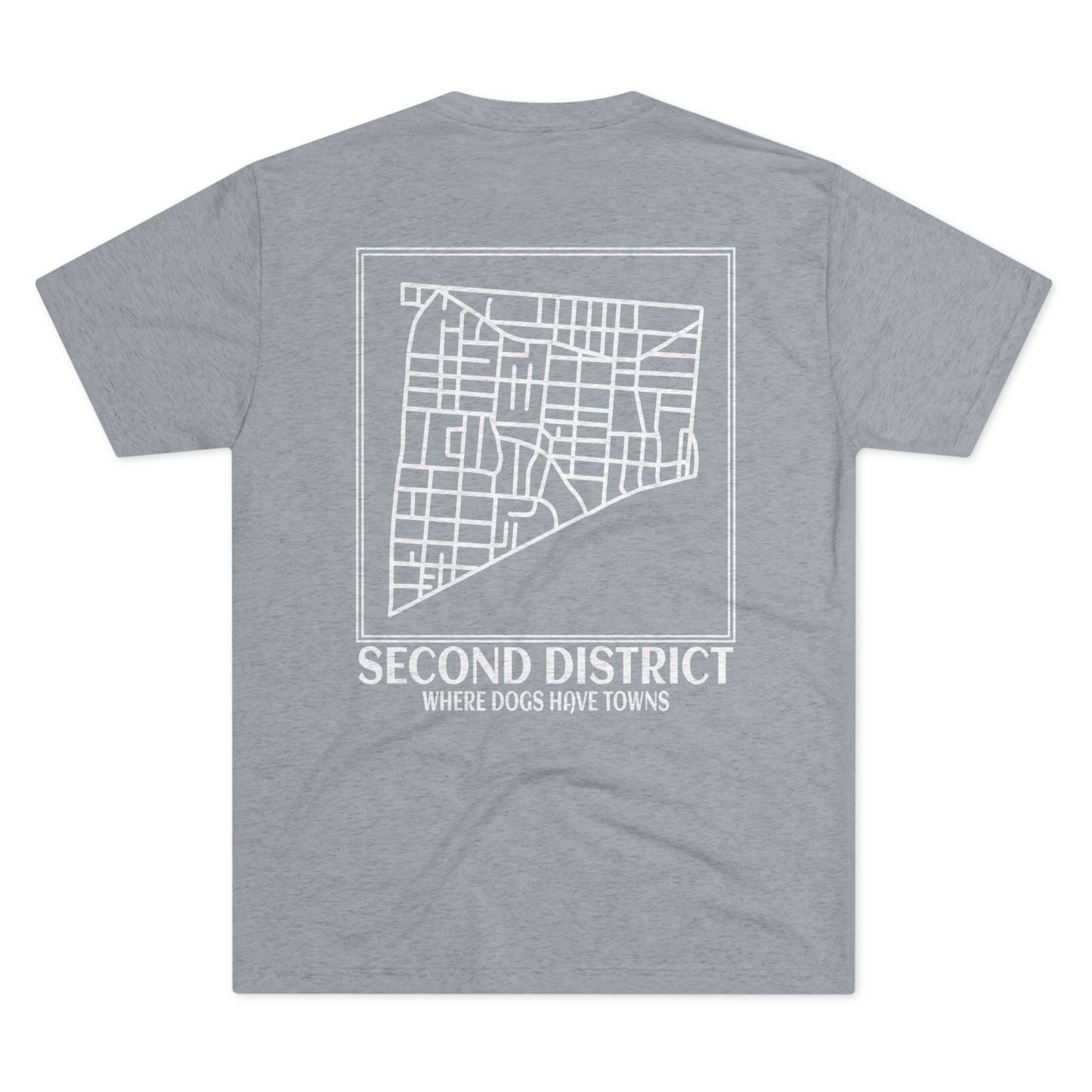 SPD 2nd District Map Shirt