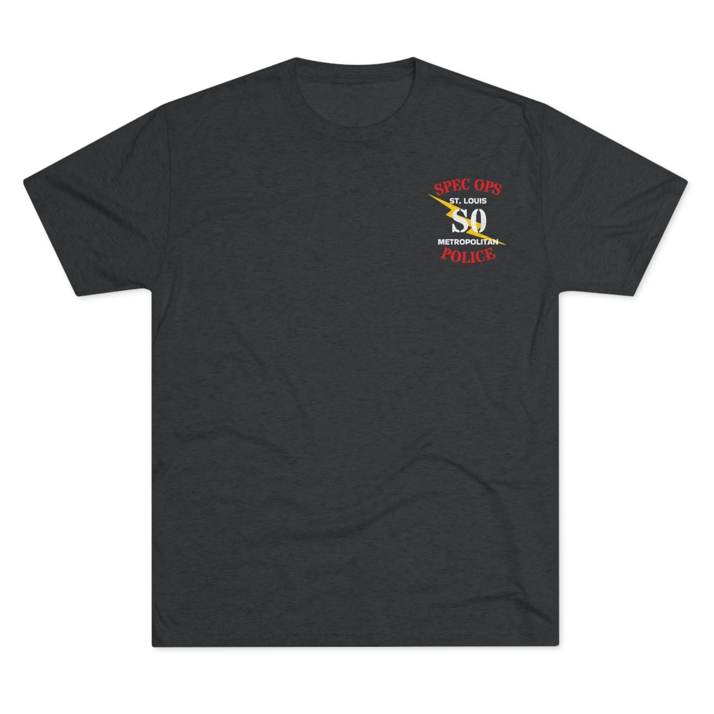 SLMPD Special Ops Dark Tri-Blend Crew Tee