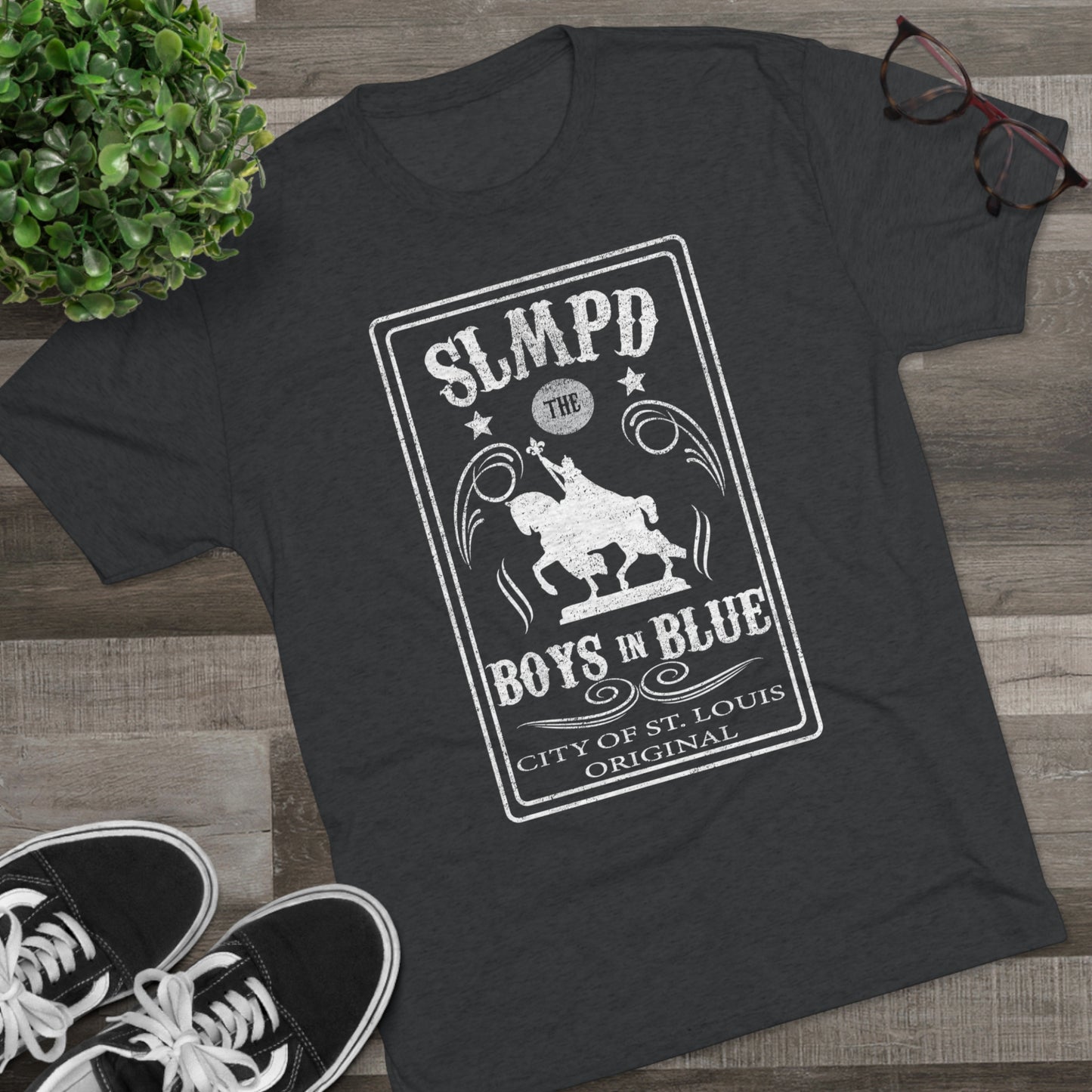 SLMPD Boys in Blue Band T-Shirt