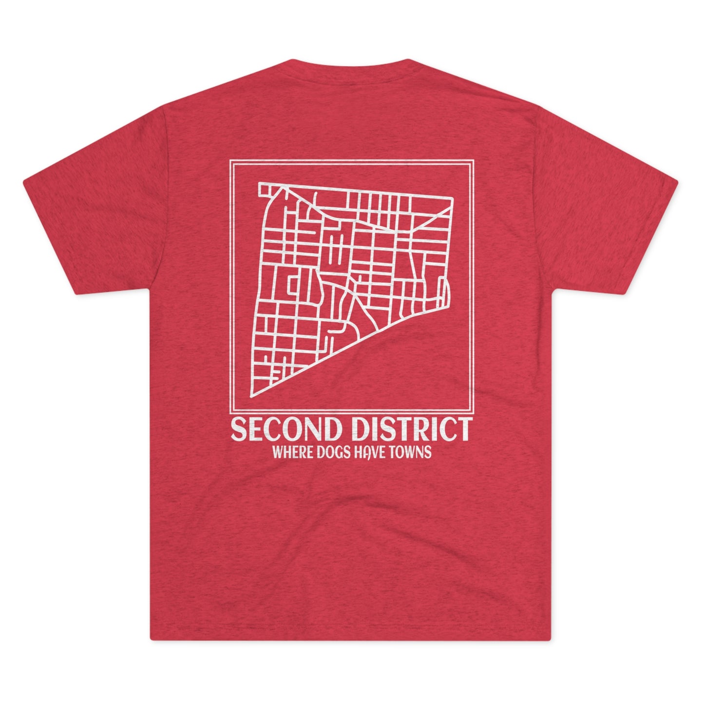 SPD 2nd District Map Shirt