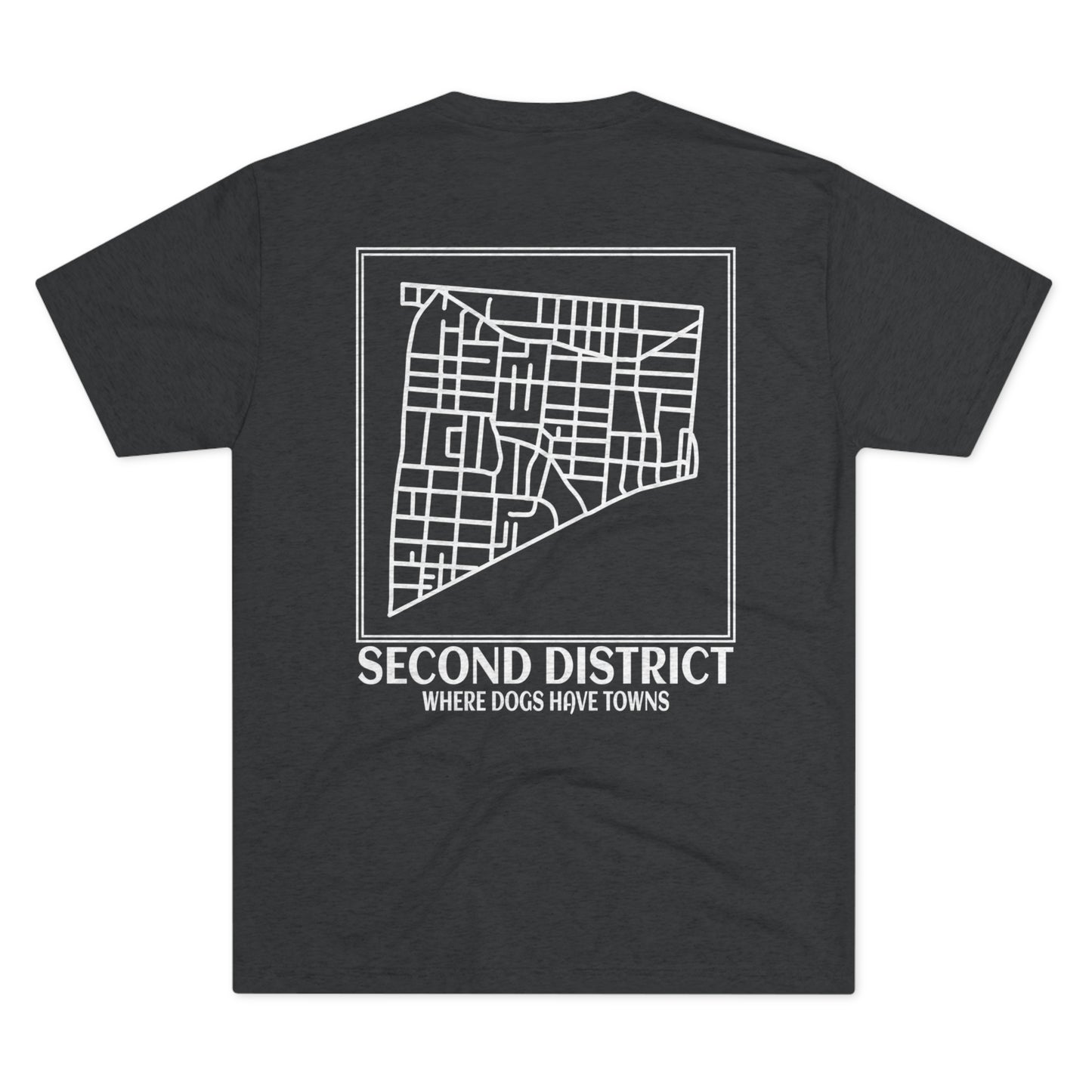 SPD 2nd District Map Shirt