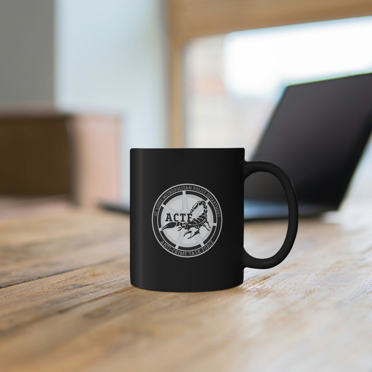 Black ACTF Mug