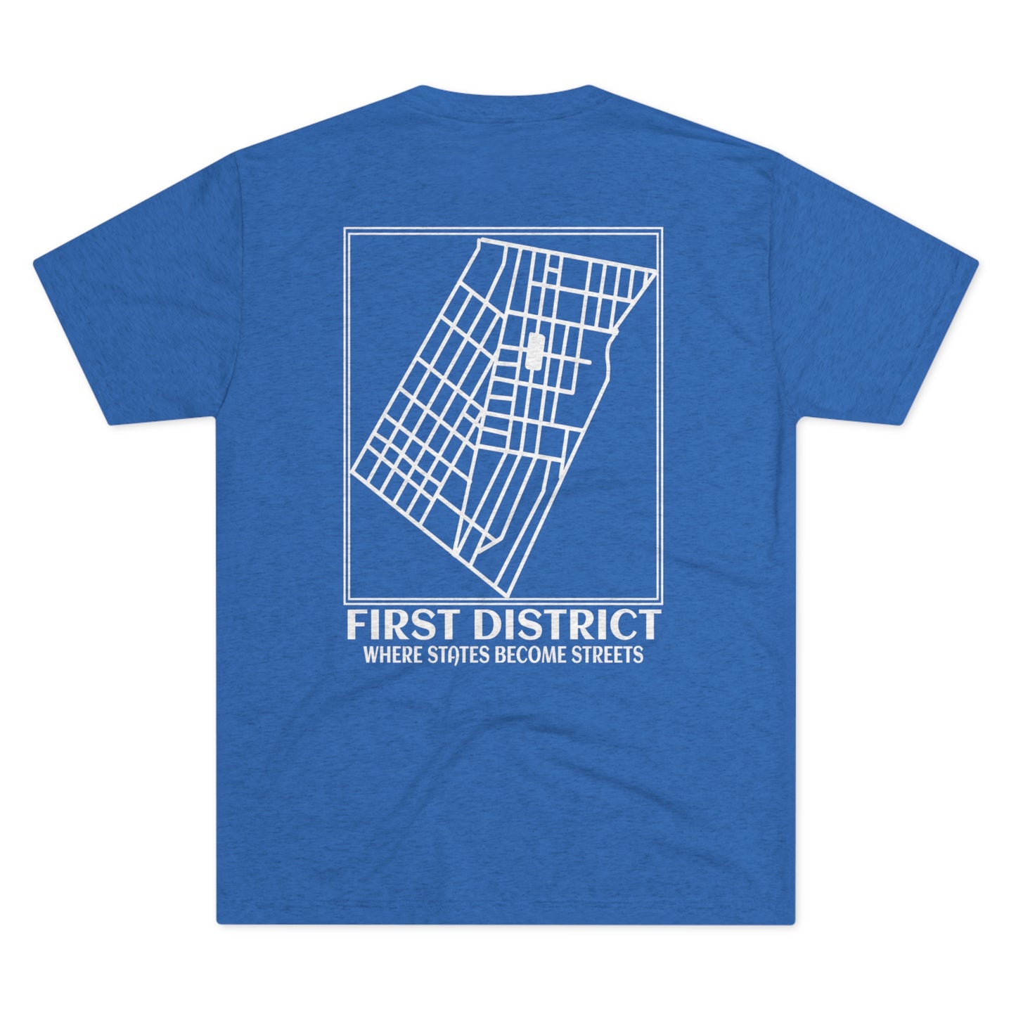 SPD 1st District Map Shirt