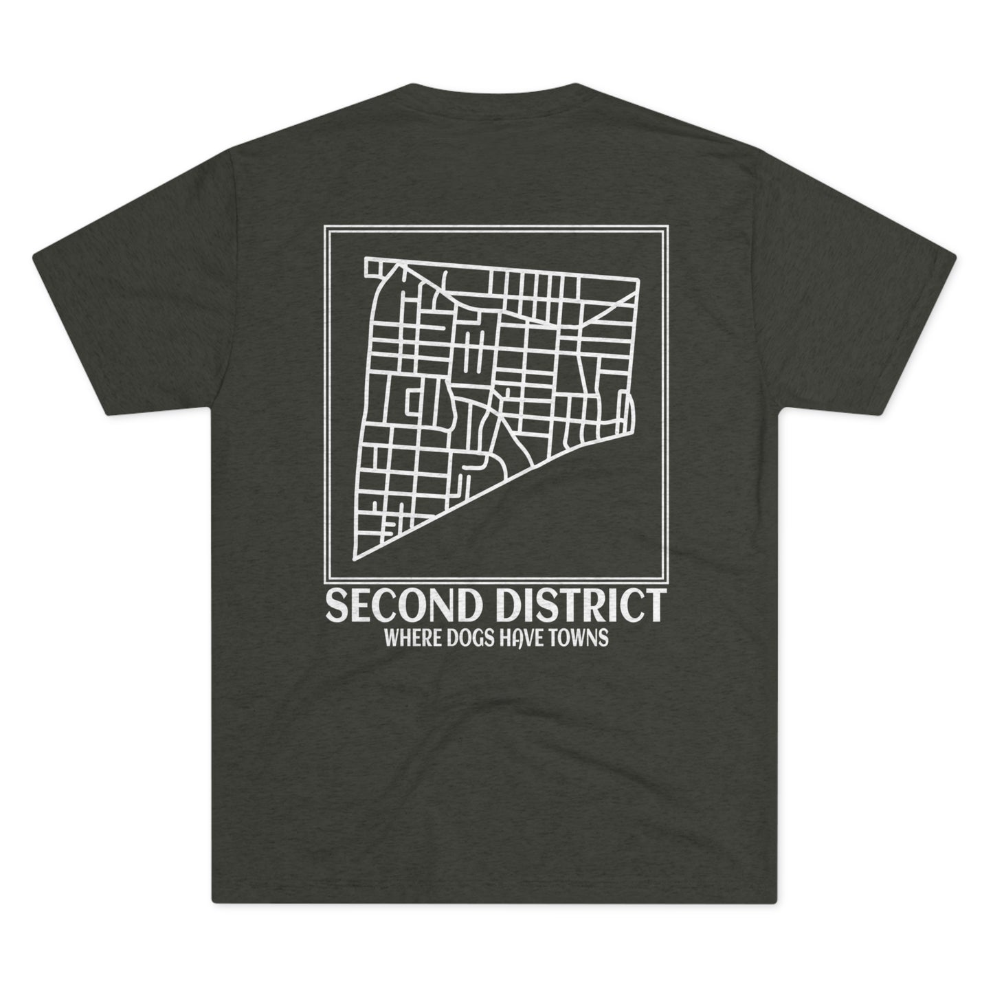 SPD 2nd District Map Shirt