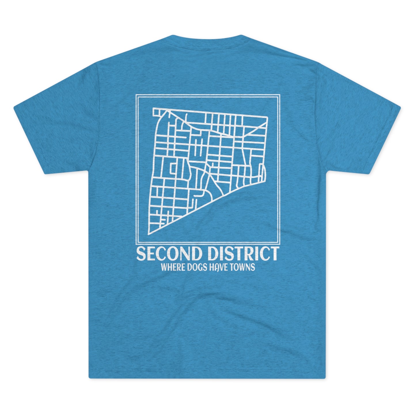 SPD 2nd District Map Shirt