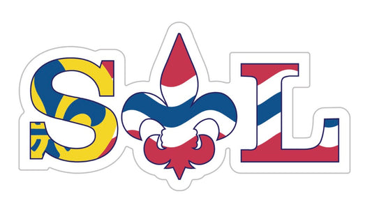 City Flag STL Sticker