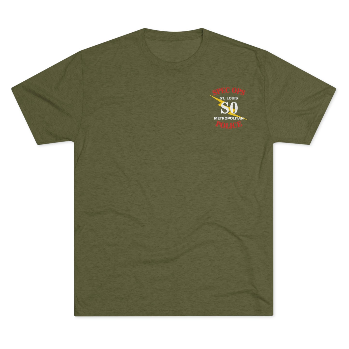 SLMPD Special Ops Dark Tri-Blend Crew Tee