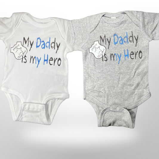 My Daddy My Hero Onesie