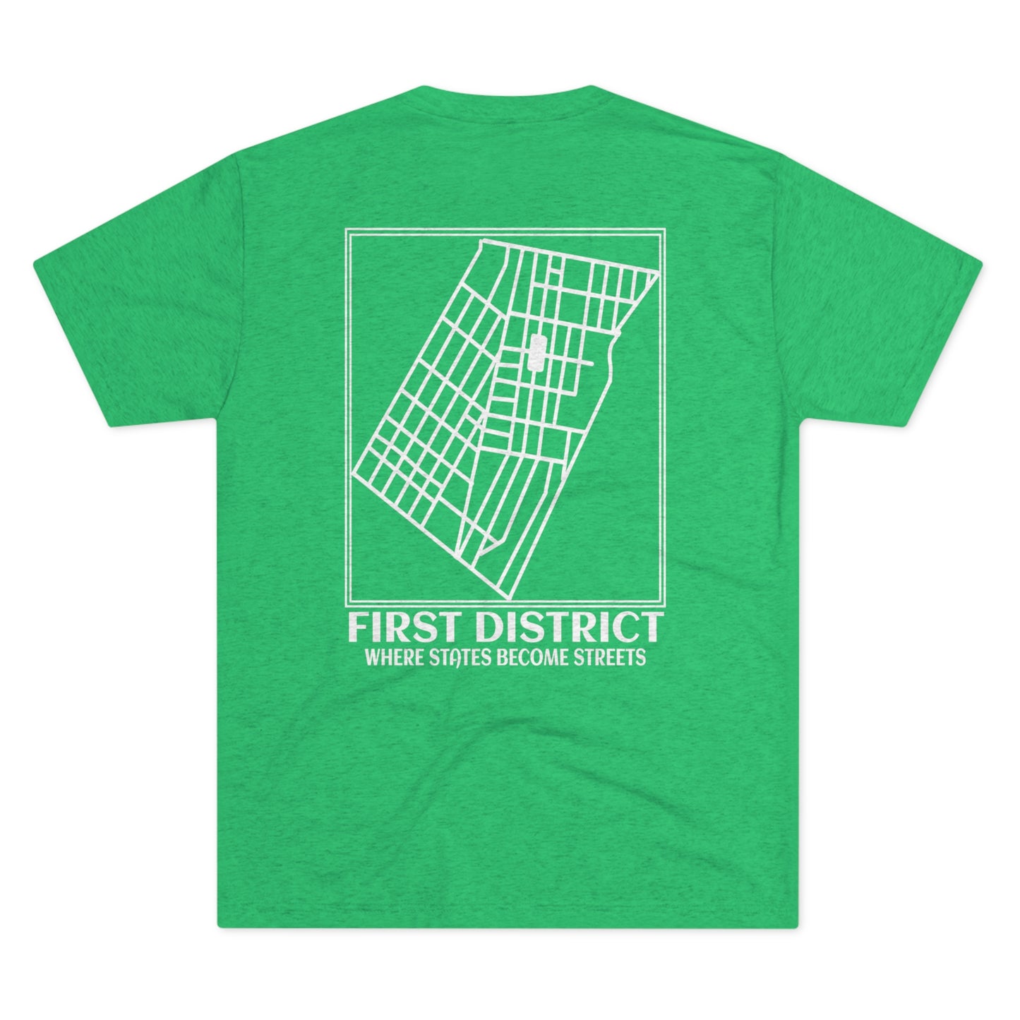 SPD 1st District Map Shirt