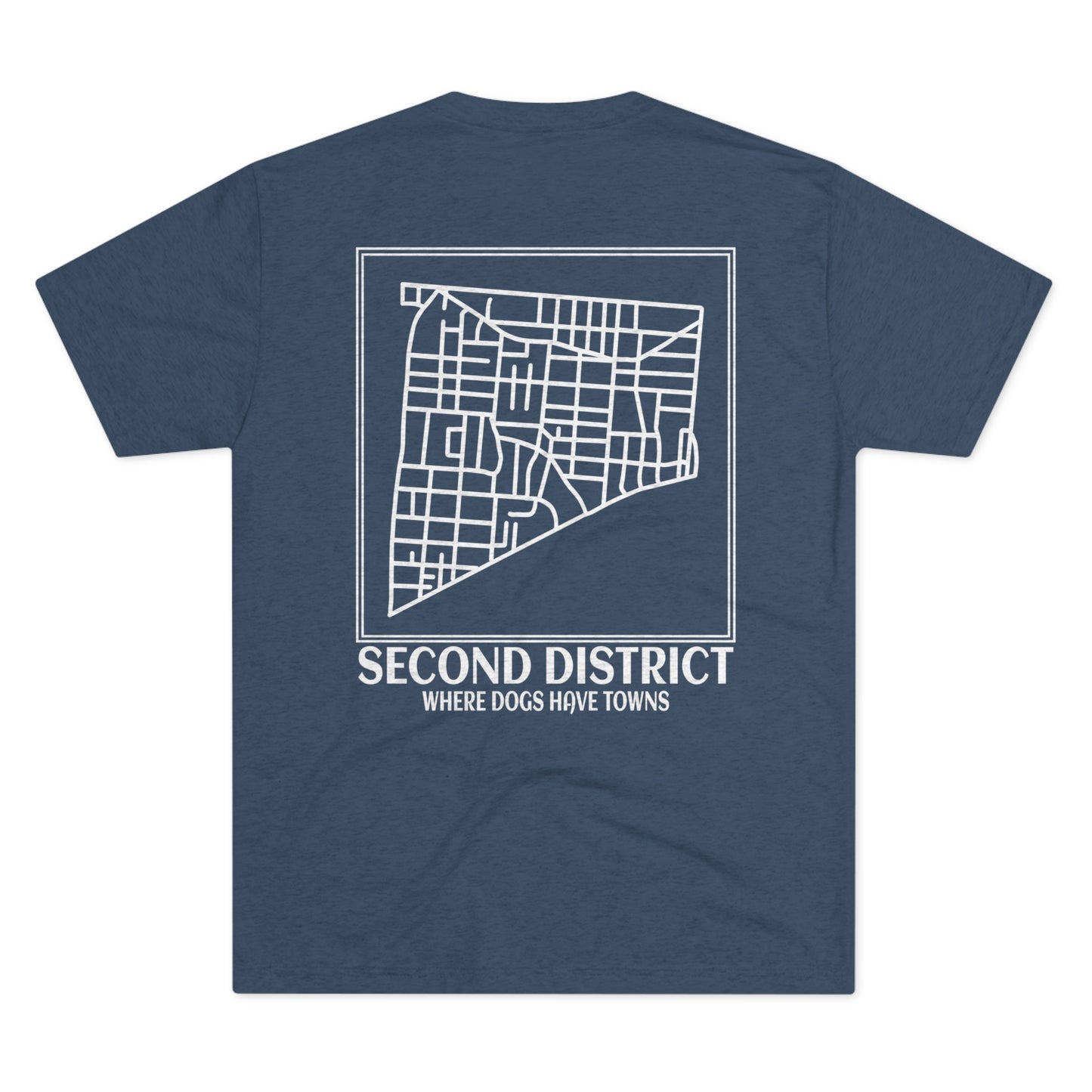 SPD 2nd District Map Shirt