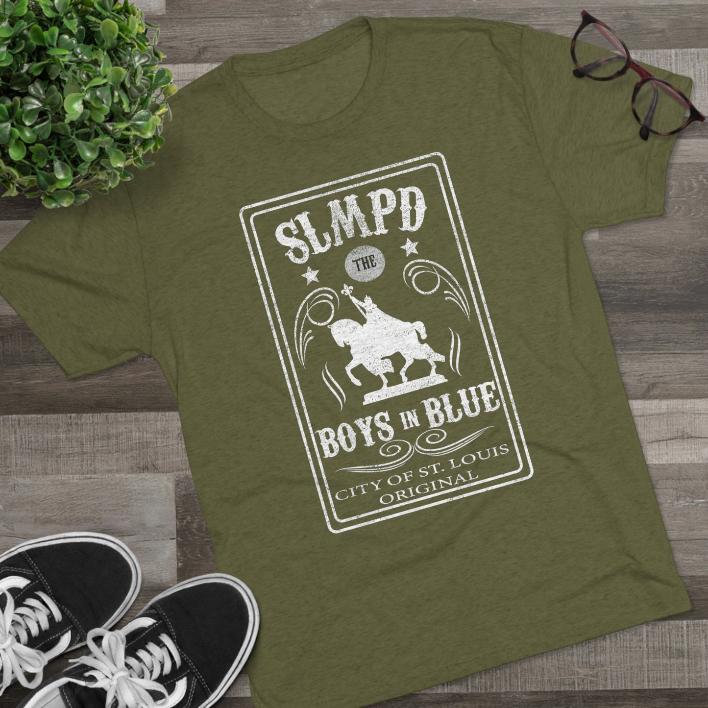 SLMPD Boys in Blue Band T-Shirt