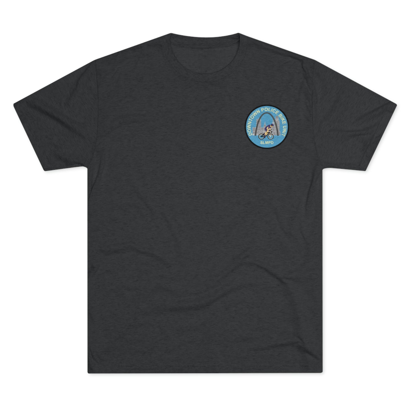 SLMPD Bike Unit Tri-Blend Crew Tee