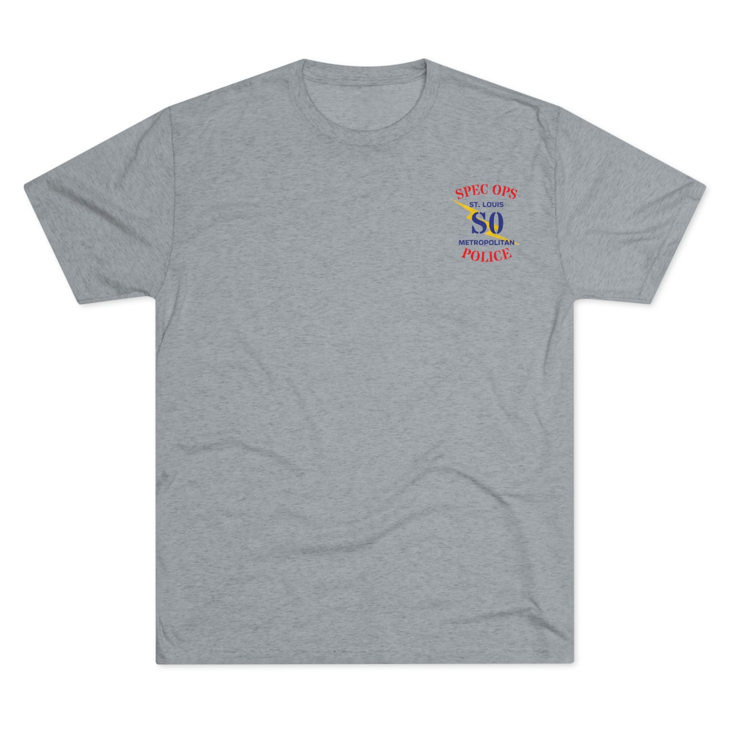 SLMPD Special Ops Light Tri-Blend Crew Tee