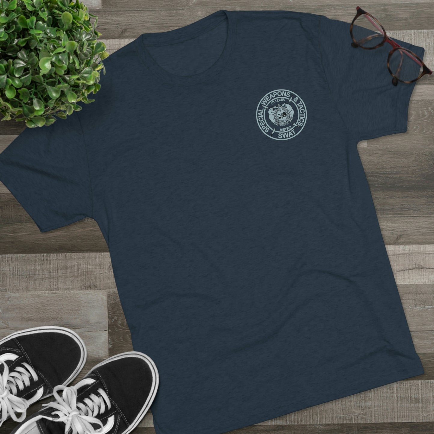 SWAT Eagle Tri-Blend Crew Tee