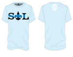 StL Fleur De Blue Line T-Shirt