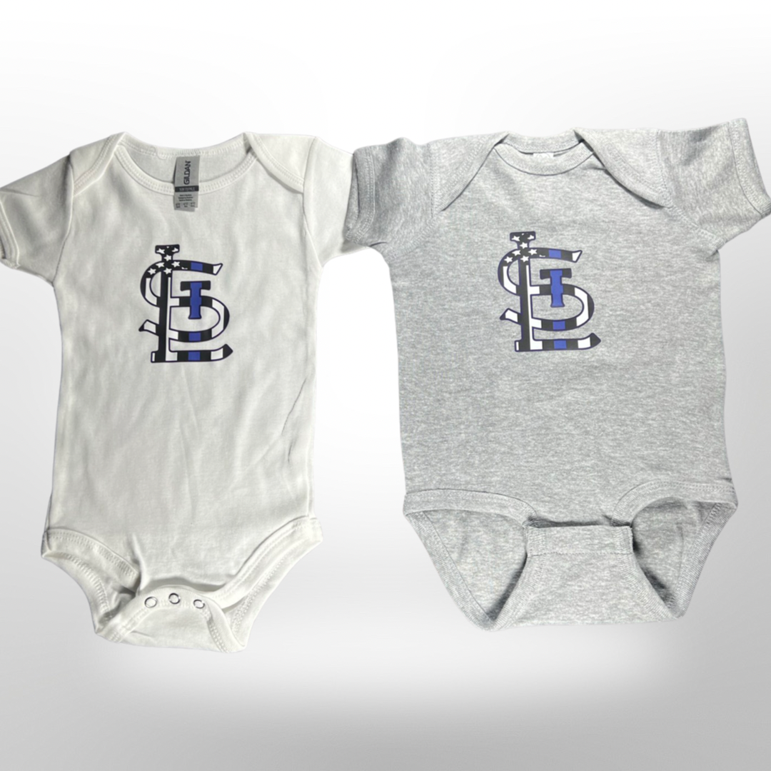 StL Blue Line Onesie