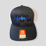 StL Fleur de Blue Trucker Hat