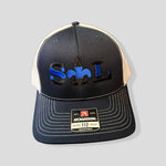 StL Fleur de Blue Trucker Hat