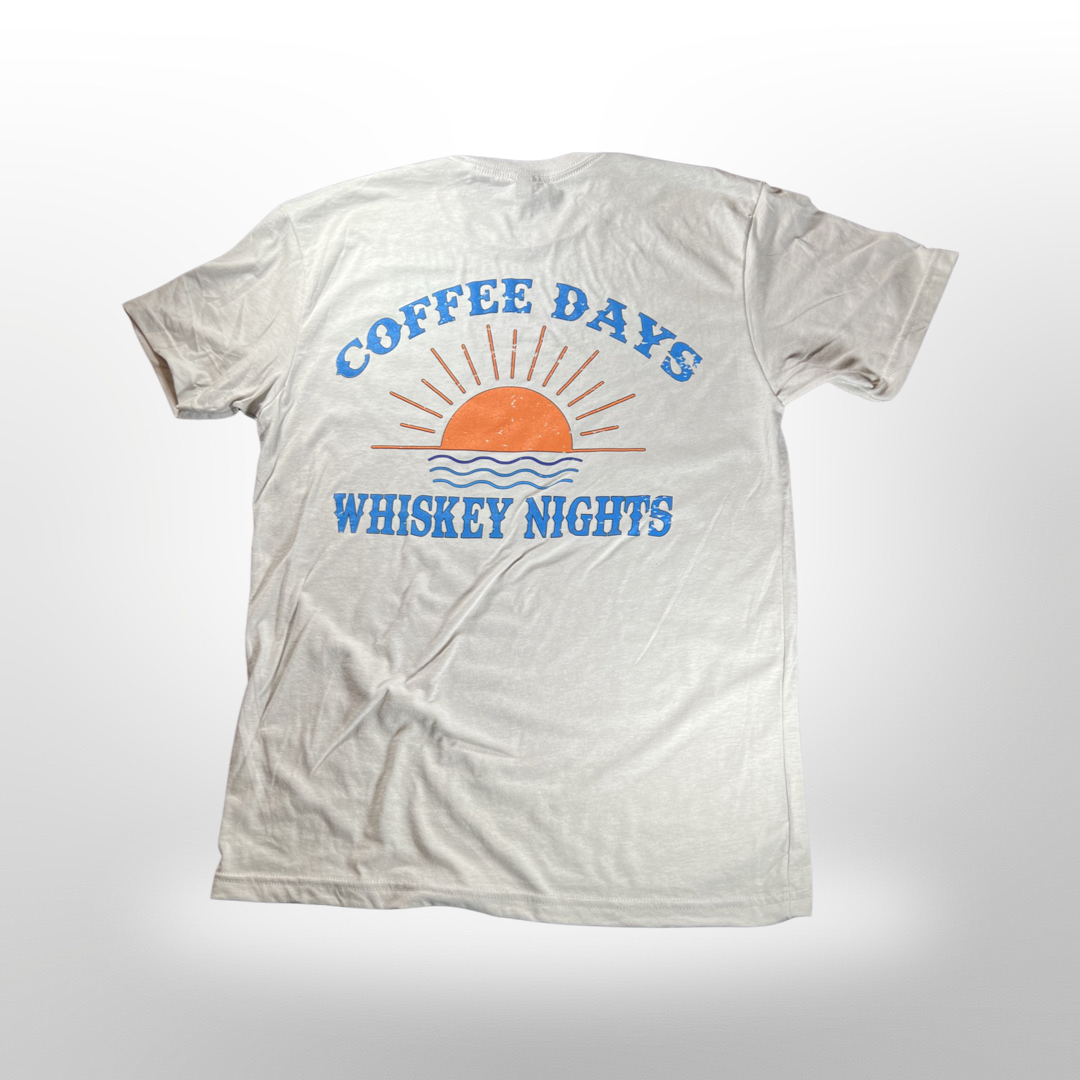 Coffee Days Whiskey Nights Shirt