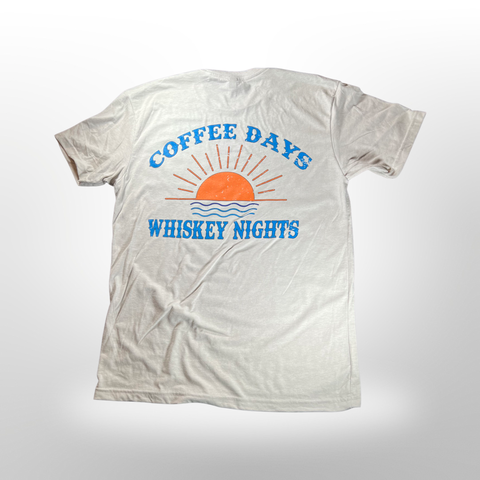 Coffee Days Whiskey Nights Shirt